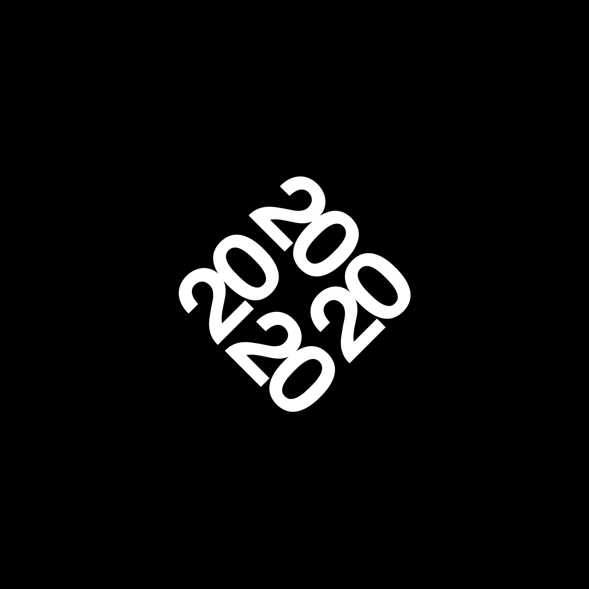 logo-design- black-white-minimalist-letter-number-simple-square