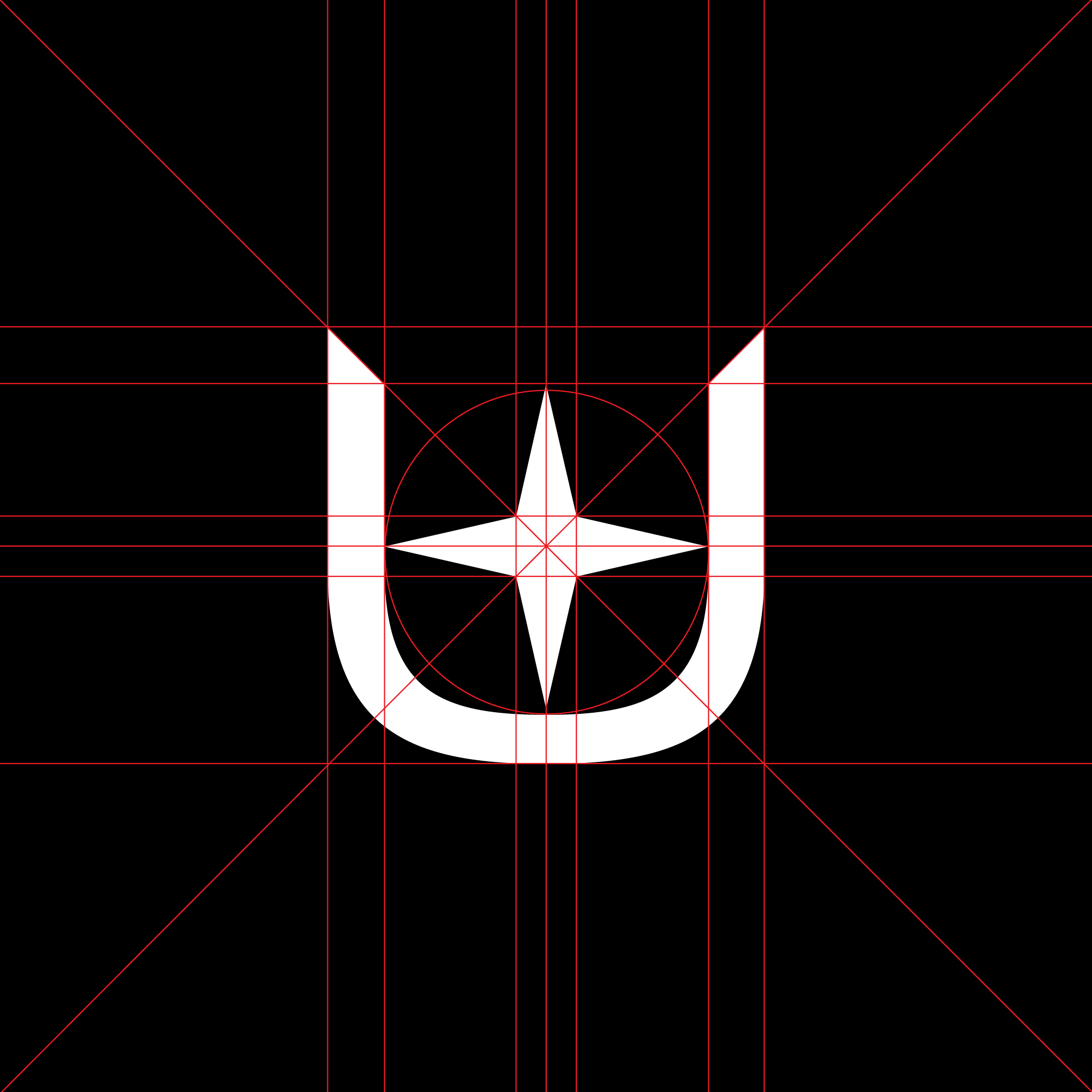 logo-design- black-white-minimalist-shield-shape-cross