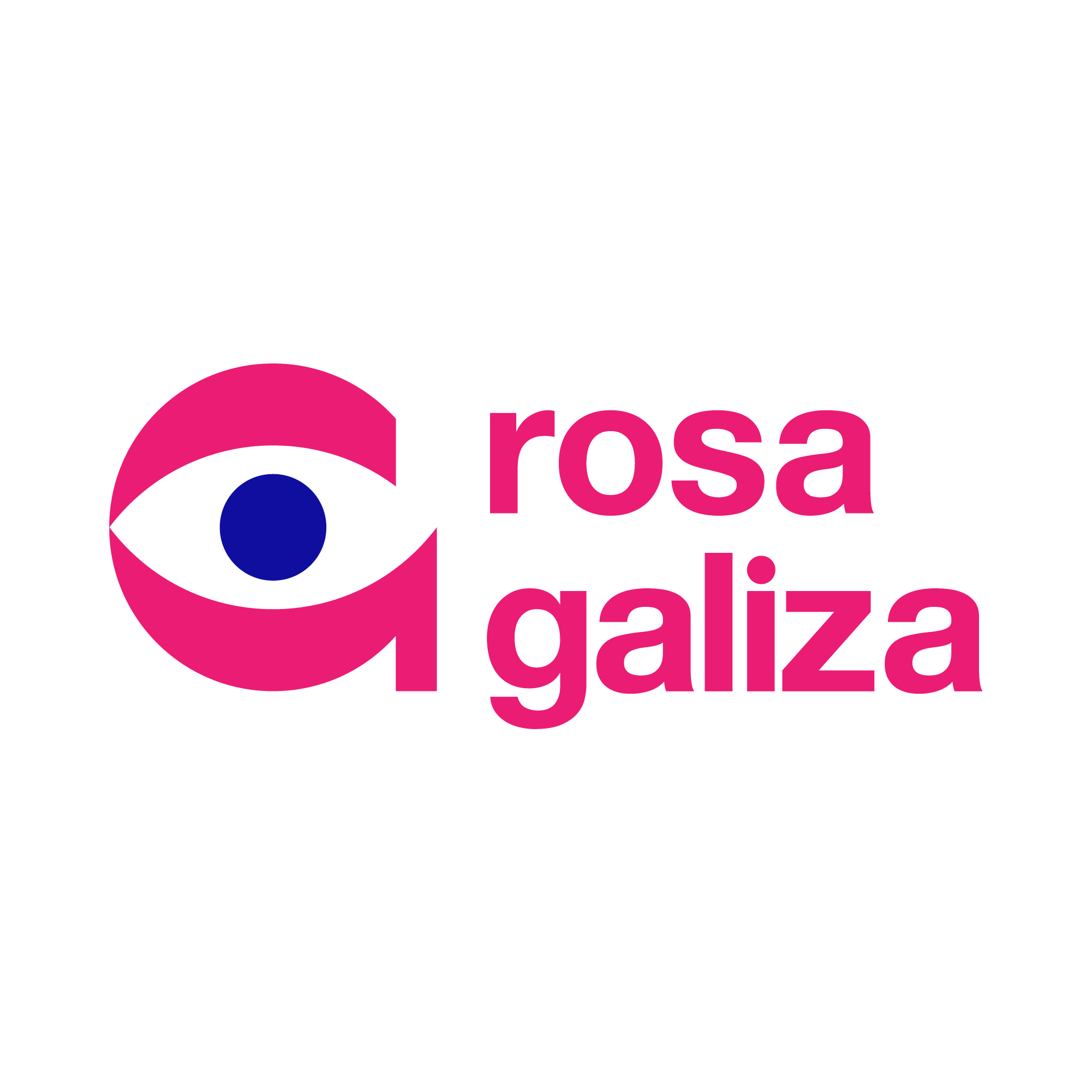 logo-design- black-white-minimalist-round-circle-eye-lettering-pink