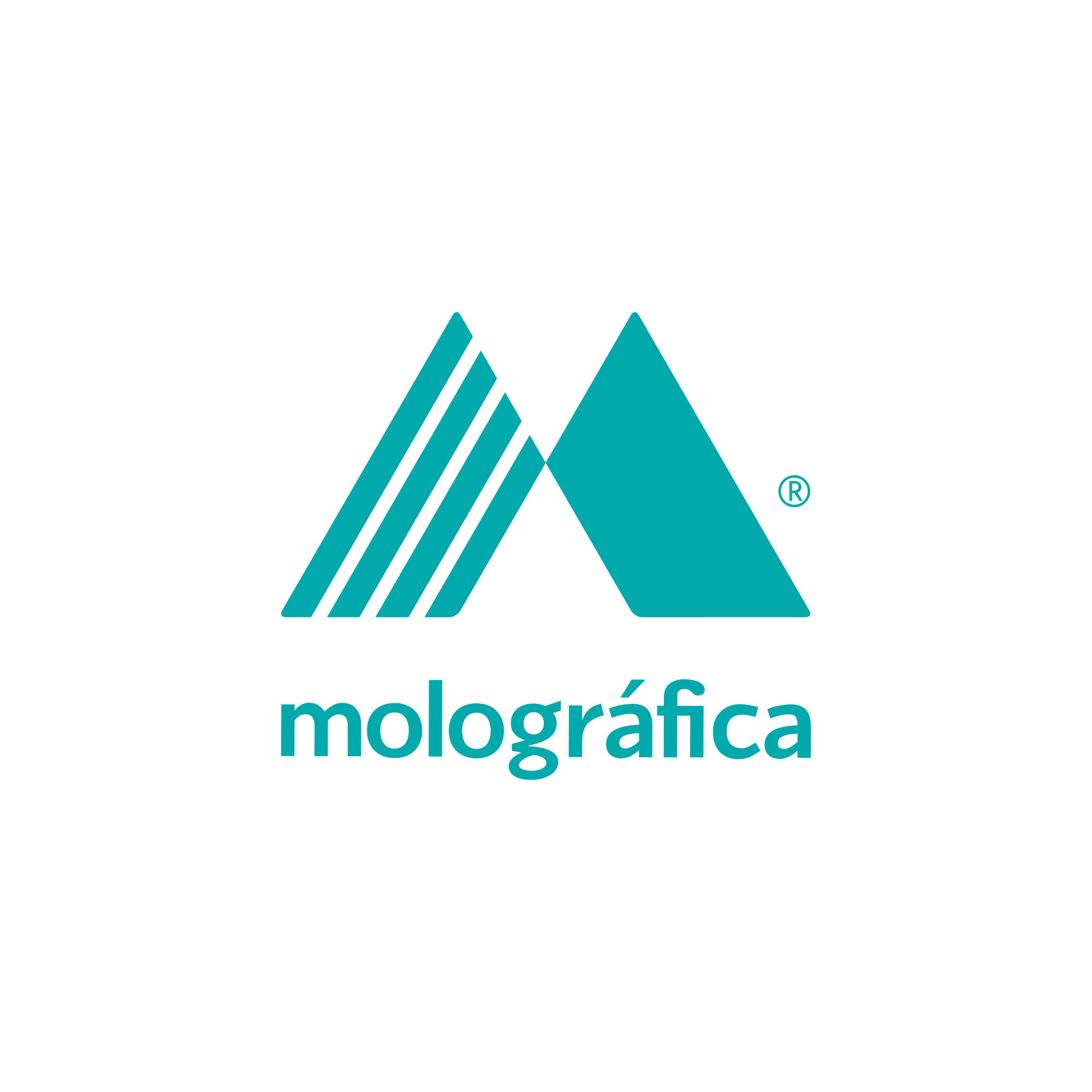 Branding logo design, elegant geometric M