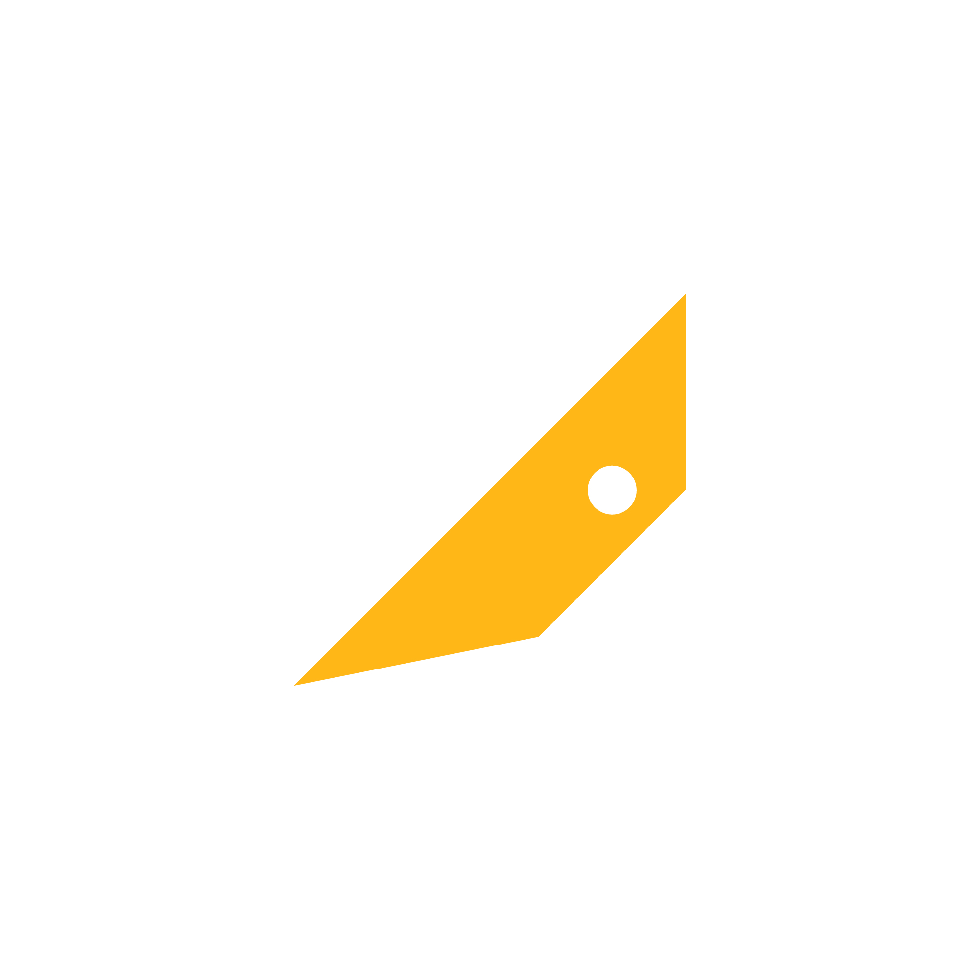 logo-design-black-white-minimalist-yellow-blade
