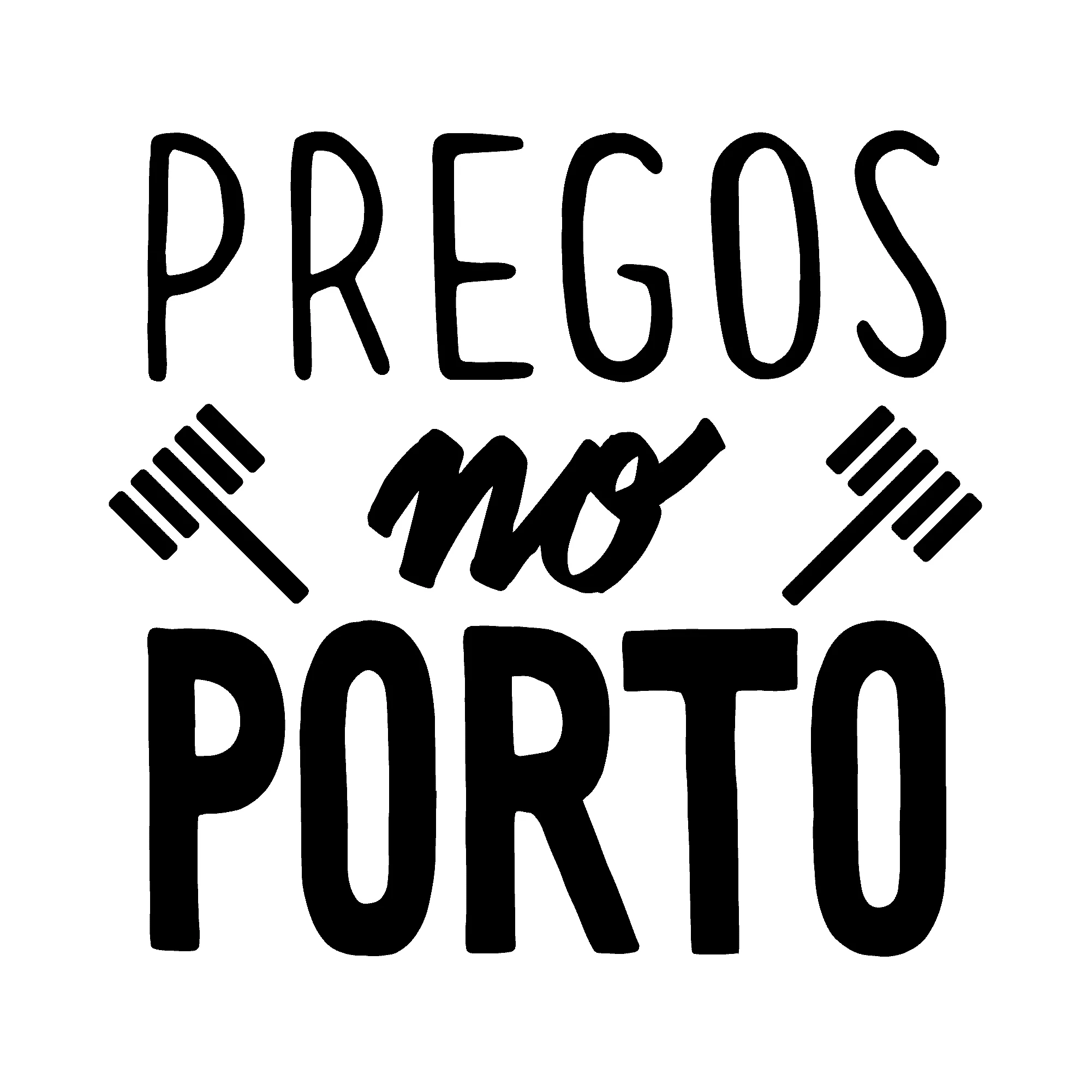 PREGOS NO PORTO - lettering (2015)